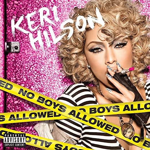 Keri Hilson "No Boys Allowed" album cover art.