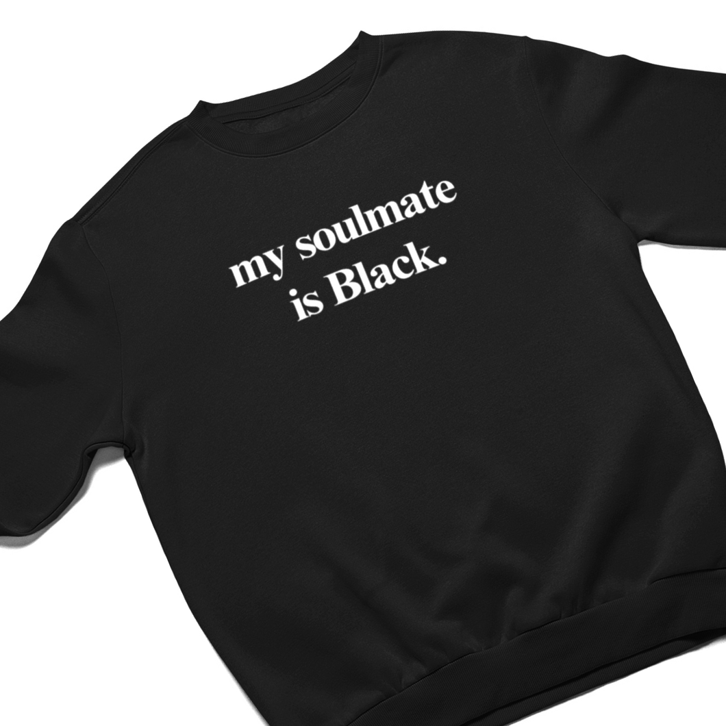 Soulmate | Crew Sweatshirt (Black)